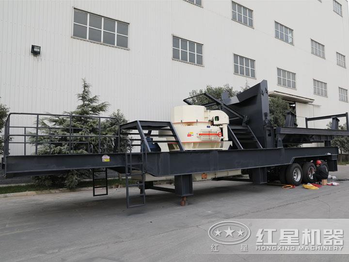 VSI沖擊式小型制砂碎石機，產量高，稀油自潤滑