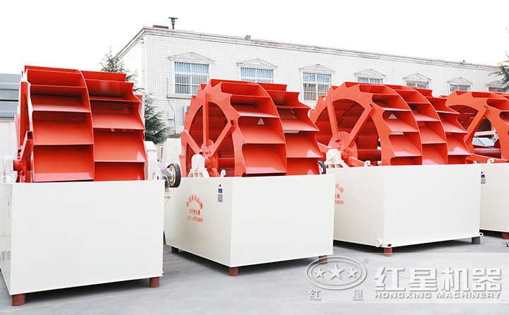 單輪、雙輪、三輪洗砂機，不同型號供君選擇 