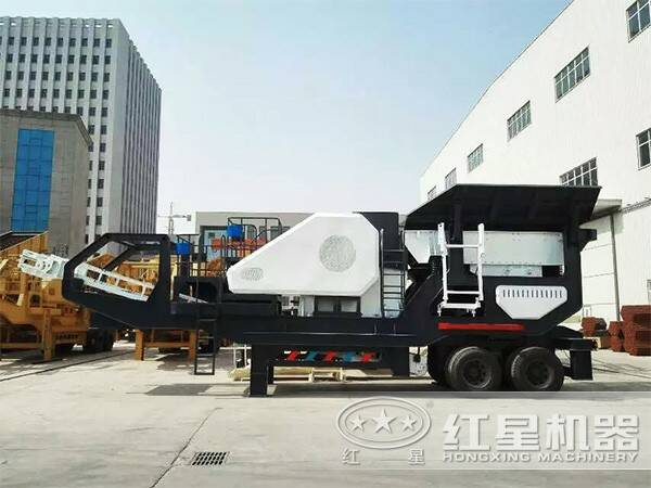環保高產流動式煤炭破碎機